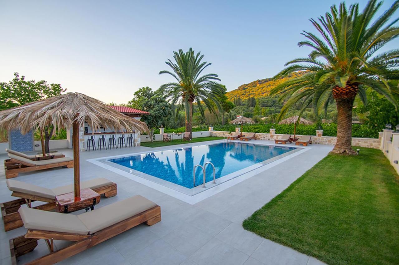 Kato Yerakarion Zissis Villa & Pool 5Min Drive To Beach מראה חיצוני תמונה